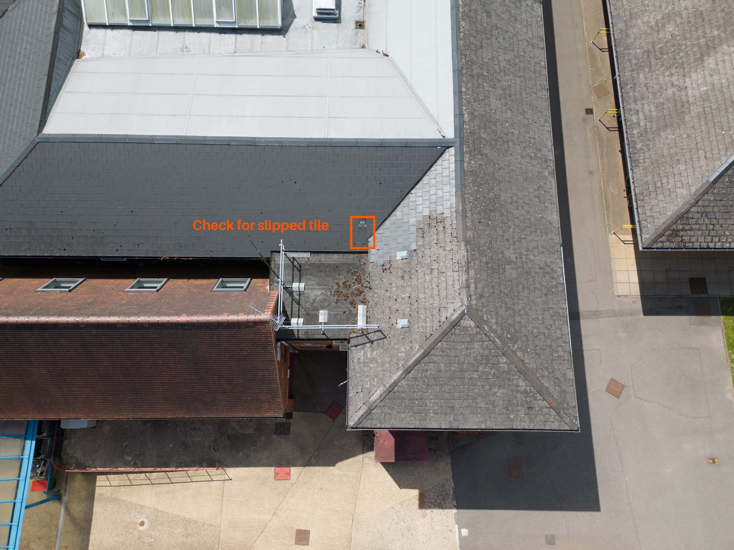 Drone Roof Survey in Oxfordshire