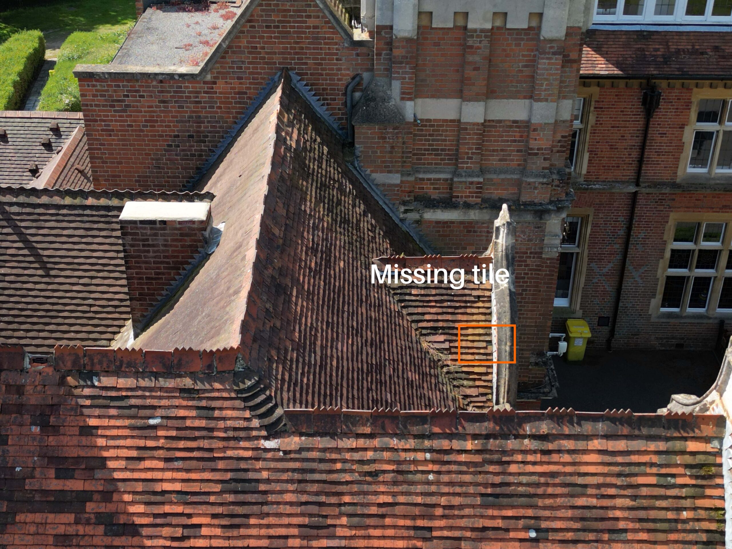 Drone Roof Survey in Northamptonshire