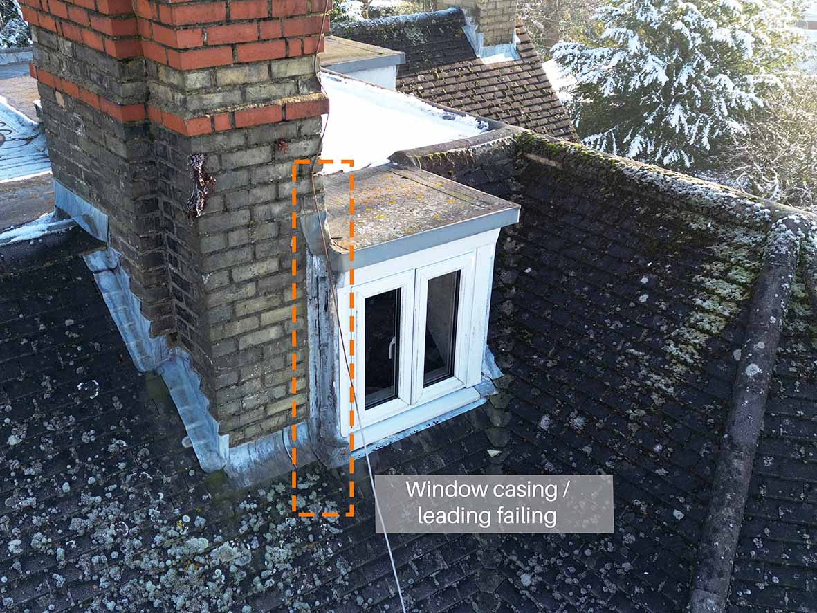 Drone Roof Survey in Sussex